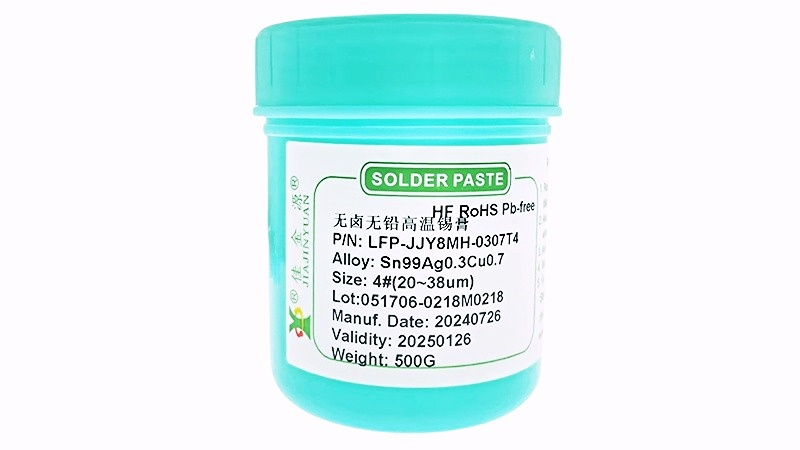 LFP-8M-0307T4無鉛高溫錫膏 無鹵無鉛高溫錫膏