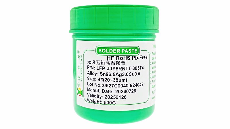 305T4無(wú)鹵無(wú)鉛高溫錫膏